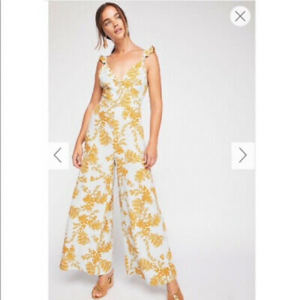 Free People Jumpsuit Wide Leg NWOT